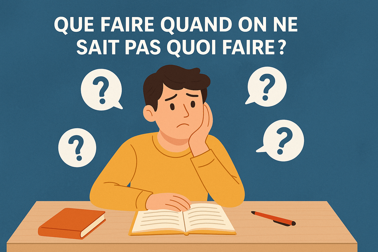 Que faire quand on ne sait pas quoi faire ?