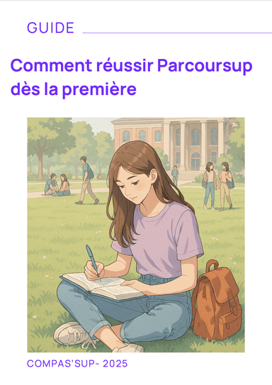 Couverture du guide Parcoursup